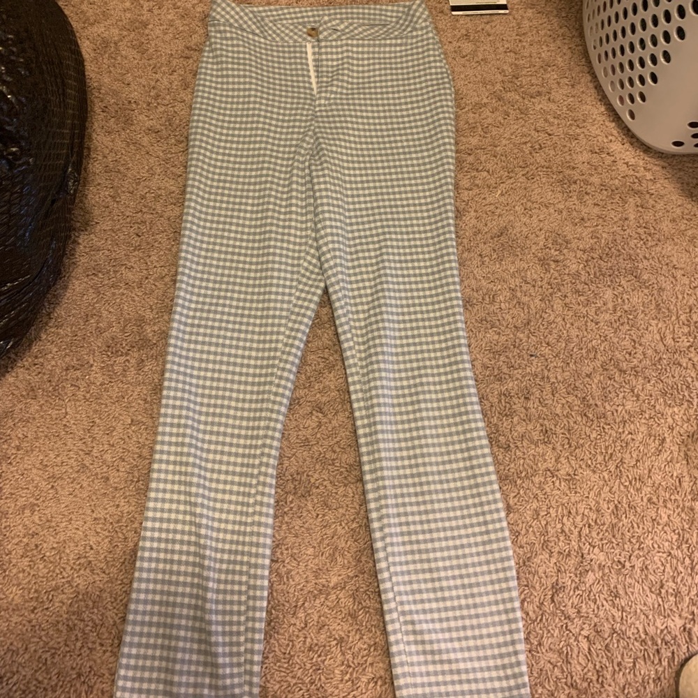 Gingham pants